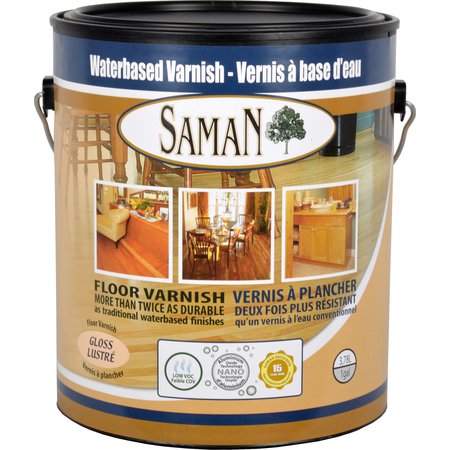 Saman Interior Waterbased Varnish Gallon